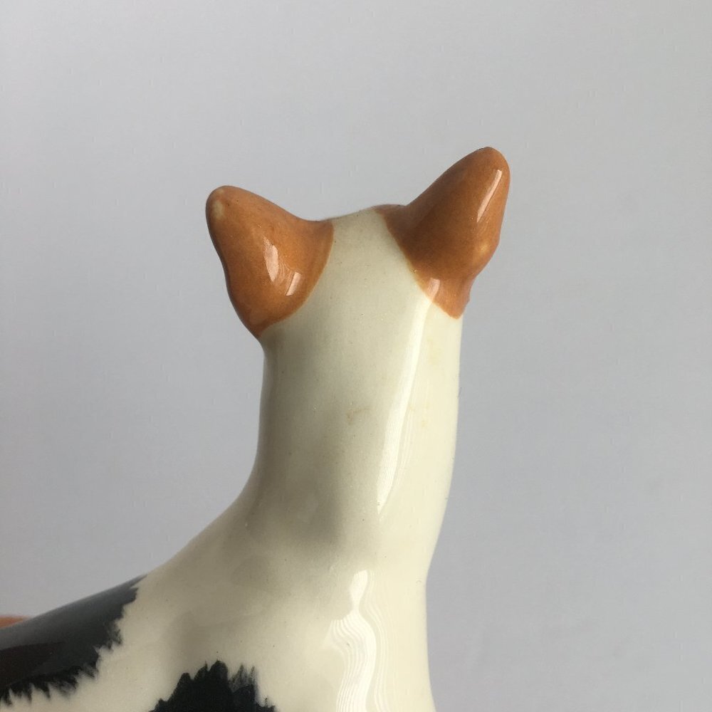 Vintage Dog Figurine Statue - Possibly Bull Terrier or Basenji? - Picture 10 of 12